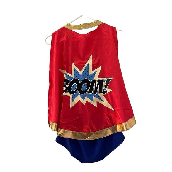 Woman's Wonder Woman Comic Book Girl Costume M ( 8-10) Halloween Costume‎ - Picture 6 of 6